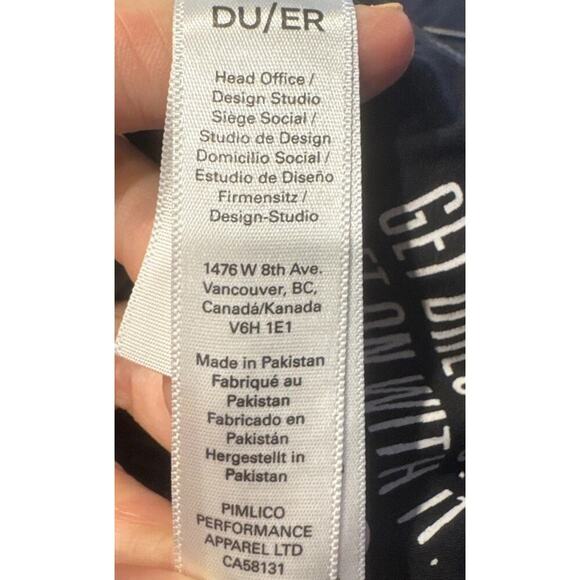 DU/ER Cut Off Black Faded Jean Shorts Women’s Size 27 High Rise Festival Denim - Picture 7 of 7